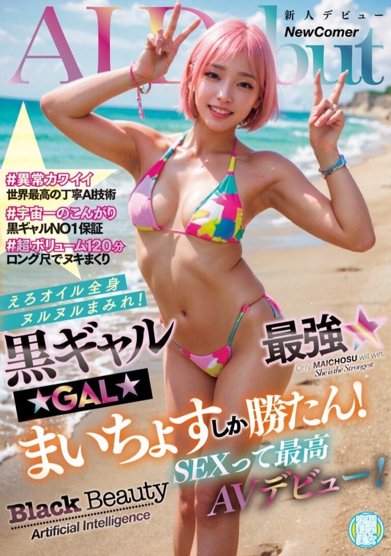 NAIAD-003: A New AI Actress Breakthrough! Black Gyaru Girl Makes Her Debut!